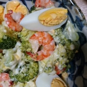 デパ地下惣菜屋風 半熟玉子の海老ブロッコリーサラダ レシピ 作り方 By Nyapikox 楽天レシピ デパ地下惣菜屋風 半熟玉子の海老ブロッコリーサラダ レシピ 作り方 By Nyapikox 楽天レシピ